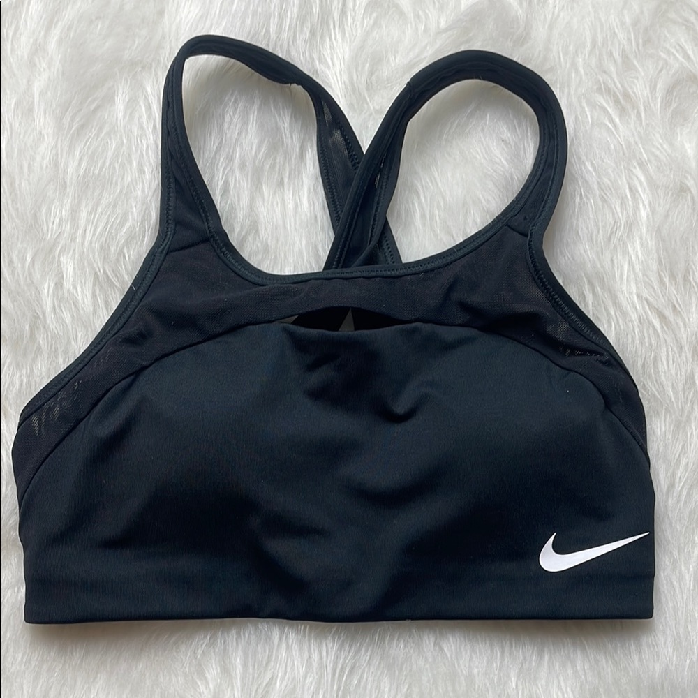 Nike Women's Black Sports Bra Size Small
